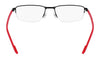 Flexon E1146 Eyeglasses | Size 54 / Satin Black/Crimson