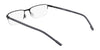 Flexon E1146 Eyeglasses | Size 54 / Satin Black/Crimson