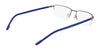 Flexon E1146 Eyeglasses | Size 54 / Satin Black/Crimson