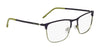 Flexon E1148 Eyeglasses | Size 53 / Matte Black/Copper