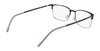 Flexon E1147 Eyeglasses | Size 55 / Matte Black/Gunmetal