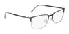 Flexon E1147 Eyeglasses | Size 55 / Matte Black/Gunmetal