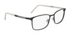 Flexon E1149 Eyeglasses | Size 56 / Matte Black/Gun