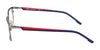 Flexon E1153 Eyeglasses | Size 53 / Satin Black/Grey