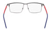 Flexon E1153 Eyeglasses | Size 53 / Satin Black/Grey