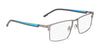 Flexon E1153 Eyeglasses | Size 53 / Satin Black/Grey