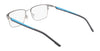 Flexon E1154 Eyeglasses | Size 54 / Satin Black/Grey