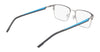 Flexon E1154 Eyeglasses | Size 54 / Satin Black/Grey