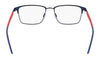 Flexon E1154 Eyeglasses | Size 54 / Satin Black/Grey