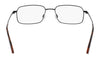Flexon H6074 Eyeglasses / Satin Black / Size 52