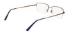 Flexon H6073 Eyeglasses / Satin Black / Size 56