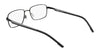 Flexon H6077 Eyeglasses / Satin Black/Grey / Size 54