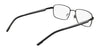 Flexon H6077 Eyeglasses / Satin Black/Grey / Size 54