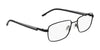 Flexon H6077 Eyeglasses / Satin Black/Grey / Size 54