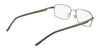Flexon H6077 Eyeglasses / Satin Black/Grey / Size 54