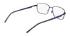Flexon H6077 Eyeglasses / Satin Black/Grey / Size 54