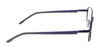 Flexon H6077 Eyeglasses / Satin Black/Grey / Size 54