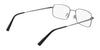 Flexon H6074 Eyeglasses / Satin Black / Size 52