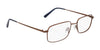 Flexon H6074 Eyeglasses / Satin Black / Size 52
