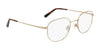 Flexon H6076 Eyeglasses | Size 49 / Gold