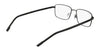 Flexon H6078 Eyeglasses / Satin Black / Size 52