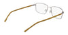 Flexon H6078 Eyeglasses / Satin Black / Size 52