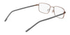Flexon H6078 Eyeglasses / Satin Black / Size 52