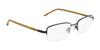 Flexon H6079 Eyeglasses / Satin Gunmetal / Size 52