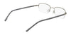 Flexon H6079 Eyeglasses / Satin Gunmetal / Size 52