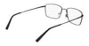 Flexon H6081 Eyeglasses / Matte Black / Size 55