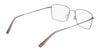 Flexon H6081 Eyeglasses / Matte Black / Size 55