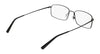 Flexon H6080 Eyeglasses / Matte Black / Size 56