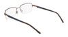 Flexon H6084 Eyeglasses / Matte Black / Size 54