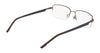 Flexon H6084 Eyeglasses / Matte Black / Size 54