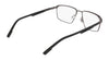 Flexon E1157 Eyeglasses | Size 55 / Satin Black
