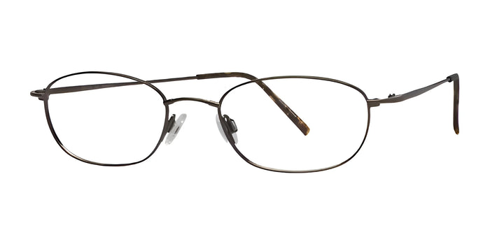 Flexon 601 Eyeglasses / Coffee 249 / Size 50