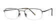 Flexon 606 Eyeglasses Coffee 218