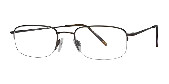 Flexon 606 Eyeglasses / Coffee 218 / Size 52