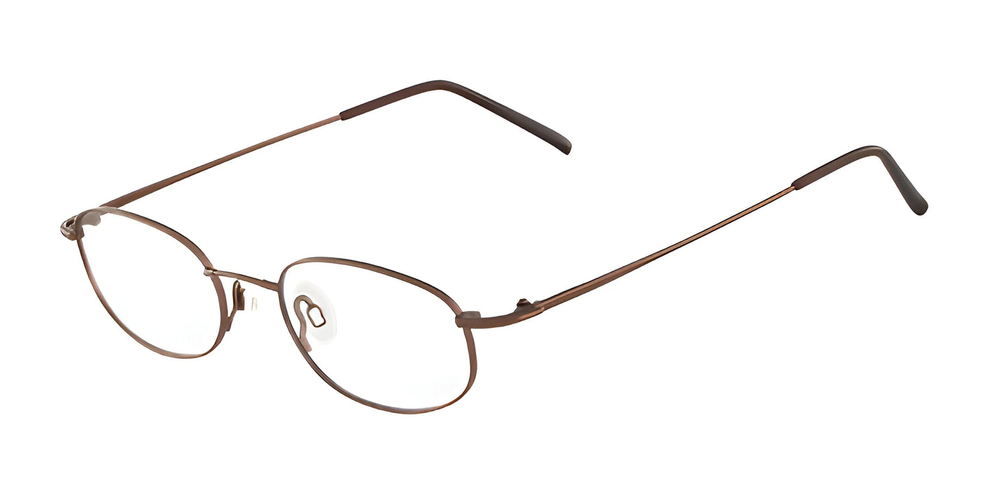 Flexon 609 Eyeglasses Shiny Brown