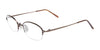 Flexon 651 Eyeglasses / Coffee 249 / Size 47
