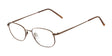 Flexon 600 Eyeglasses Coffee