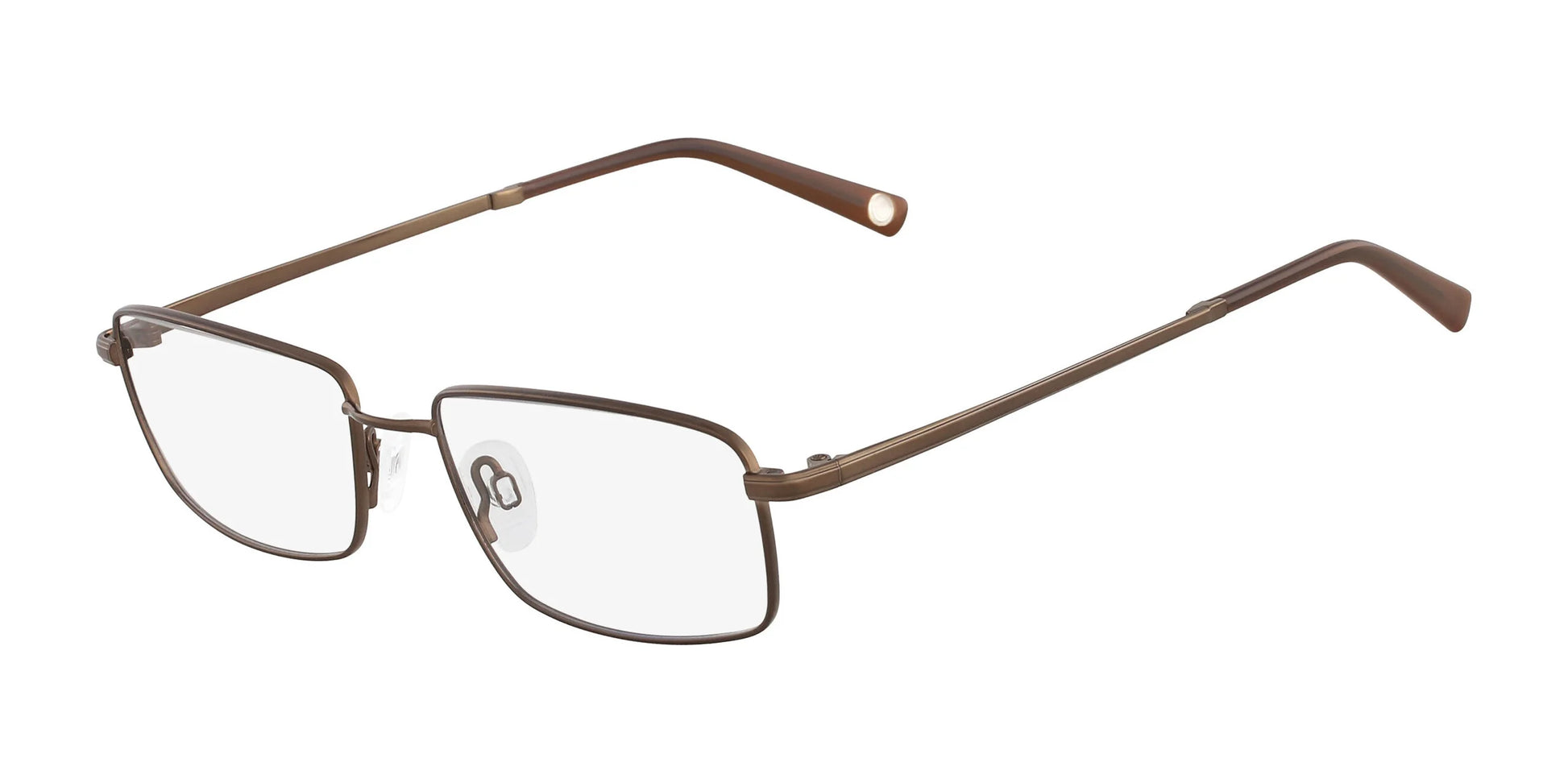 Flexon BENEDICT 600 Eyeglasses Shiny Brown
