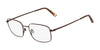Flexon BENJAMIN 600 Eyeglasses / Brown / Size 54