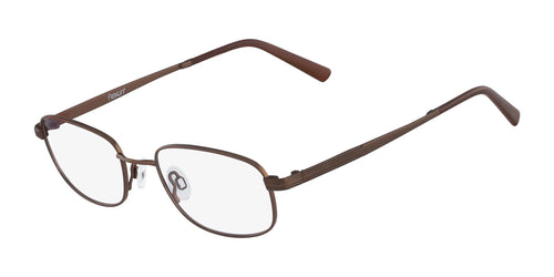 Flexon CLARK 600 Eyeglasses / Black Chrome / Size 50