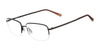 Flexon MELVILLE 600 Eyeglasses / Brown / Size 53