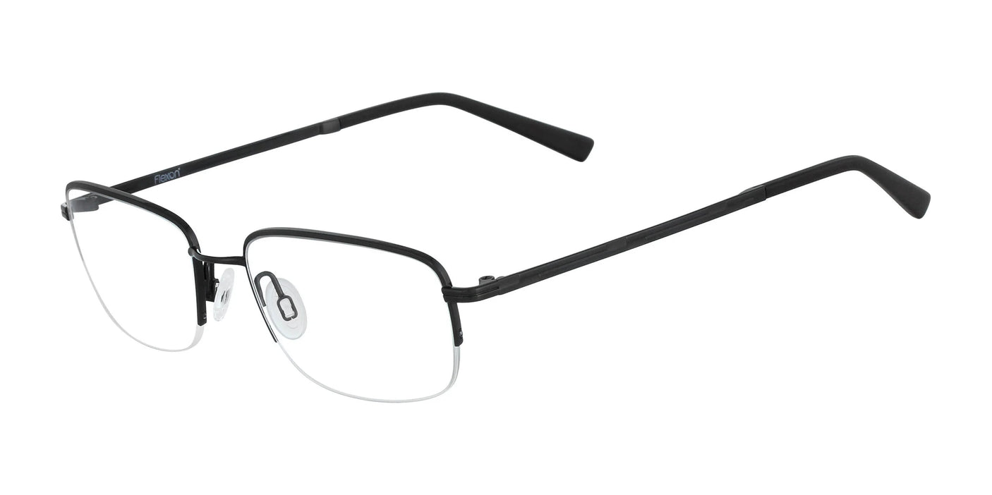 Flexon MELVILLE 600 Eyeglasses Black Chrome