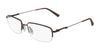 Flexon H6000 Eyeglasses / Brown / Size 53