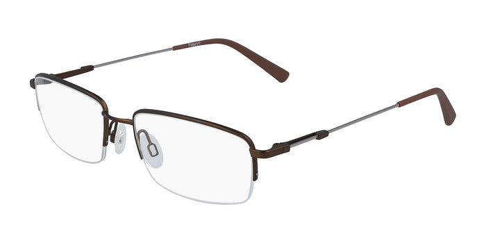 Flexon H6000 Eyeglasses / Brown / Size 53