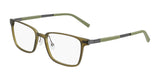 Flexon EP8007 Eyeglasses Matte Olive Crystal