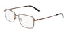 Flexon H6052 Eyeglasses / Matte Coffee / Size 53